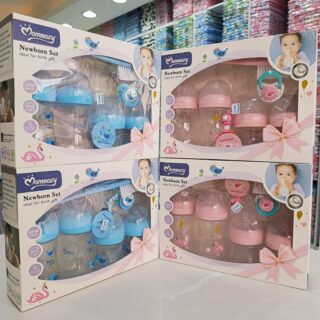 Momeasy Newborn Baby Feeding Gift Set