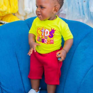 Unisex Baby T-Shirt & Shorts Set – Soft Cotton Summer Outfit, Multi-Color