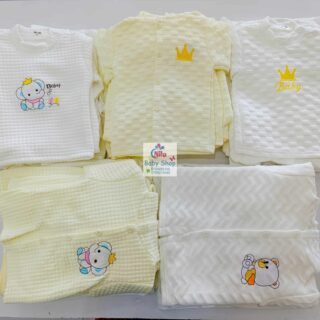 8-Piece Ultra-Cozy Fleece Newborn Receiving Set