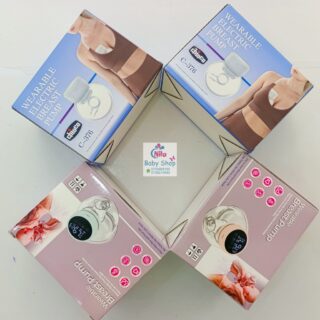 Wearable Electric Breast Pump - Hands Free USB Rechargeable Breastfeeding Pump with LCD Display