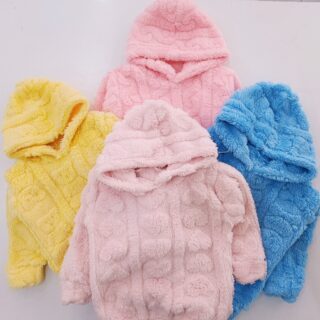 Kids Hoodie Long Sleeve Thick Outerwear Sweater